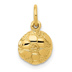 14k Soccer Ball Charm - 2