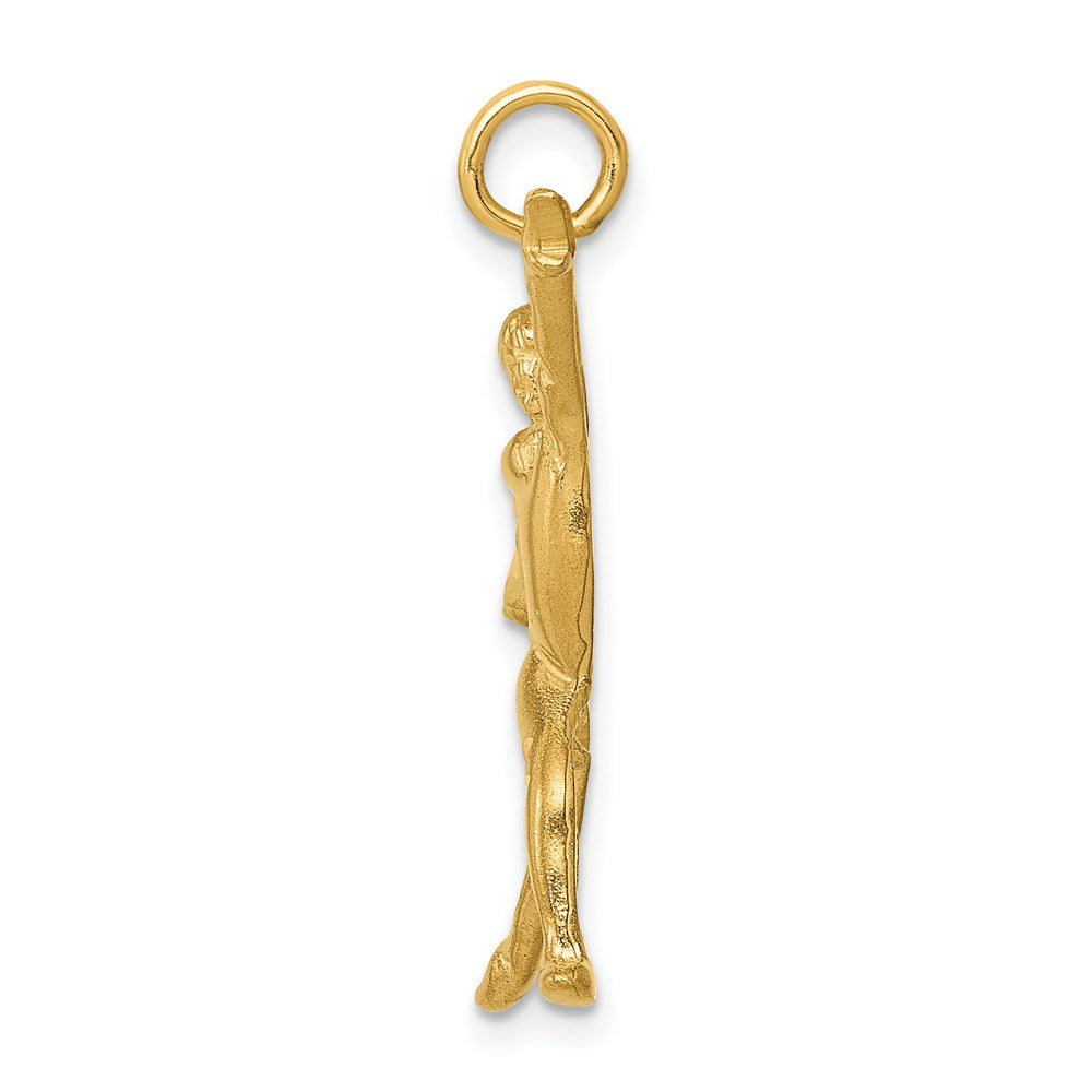 14k Gymnast Charm