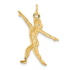 14k Gymnast Charm