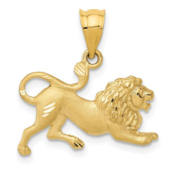 14k Lion Charm - 4