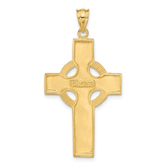 14k Celtic Cross Pendant - 13