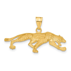 14k Panther Pendant