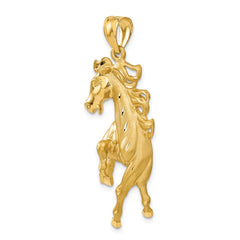 14k Horse Pendant - 5