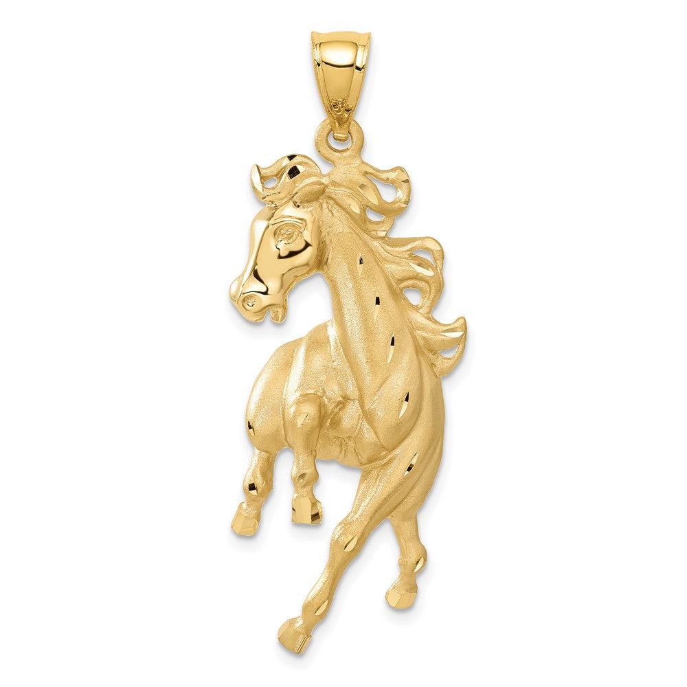 14k Horse Pendant - 5