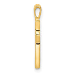 14k Cross Charm - 3