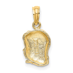 14k Girl Head Charm - 2
