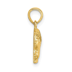 14k Boy Head Charm - 2