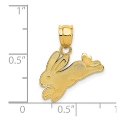 14K Rabbit Charm - 2