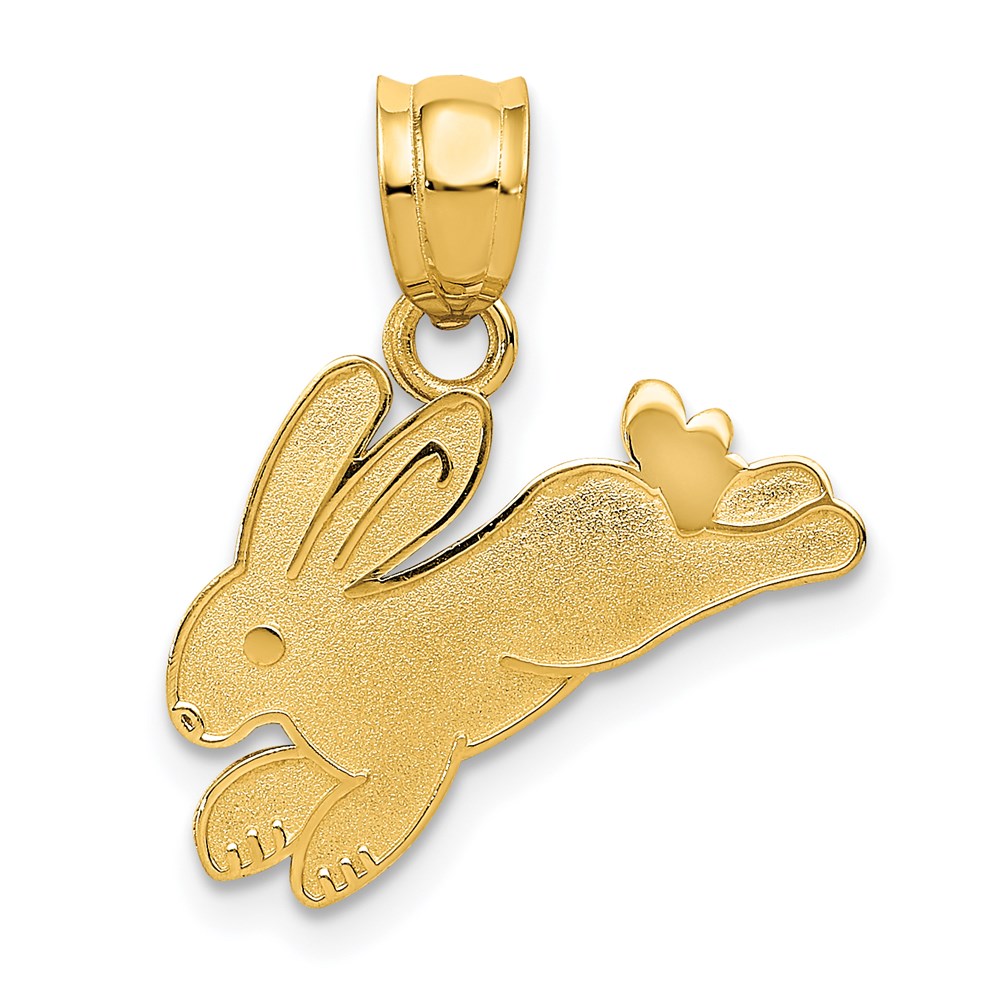 14K Rabbit Charm - 2