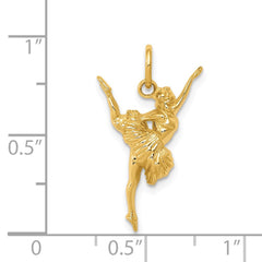 14k Ballerina Charm - 2