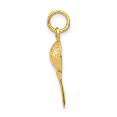 14k Golf Ball Charm - 2