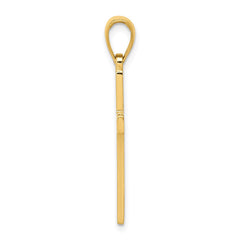 14k Cross Pendant - 5