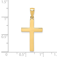 14k Cross Pendant - 5
