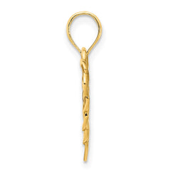 14k Fancy Heart Pendant - 3