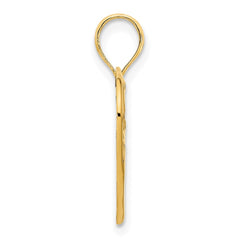 14k Heart in Heart Pendant