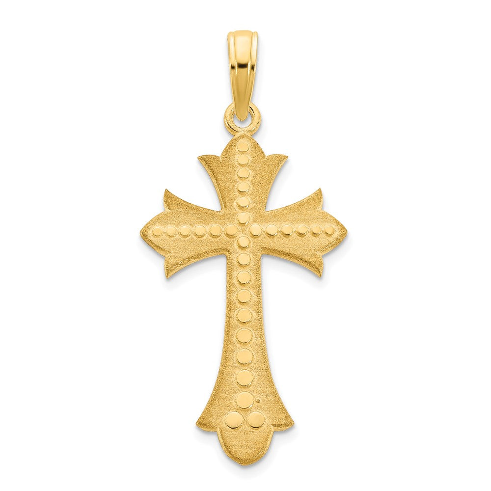 14k Cross Pendant - 16