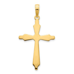 14ky Fancy Cross Pendant
