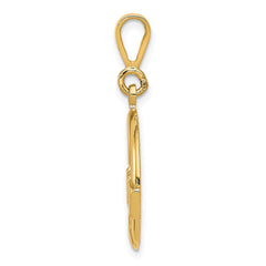 14k Claddagh Pendant - 4
