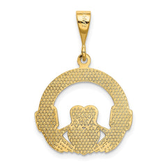 14k Claddagh Pendant - 4