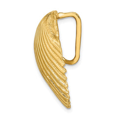14K Fits Up To 8mm and 10mm Medium Scallop Shell Slide - 2