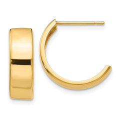 14K Hoop Earrings - 2