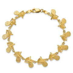 14k Beach Chair Bracelet