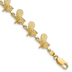 14k Beach Chair Bracelet