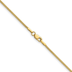 14K 24 inch .9mm Franco with Lobster Clasp Chain