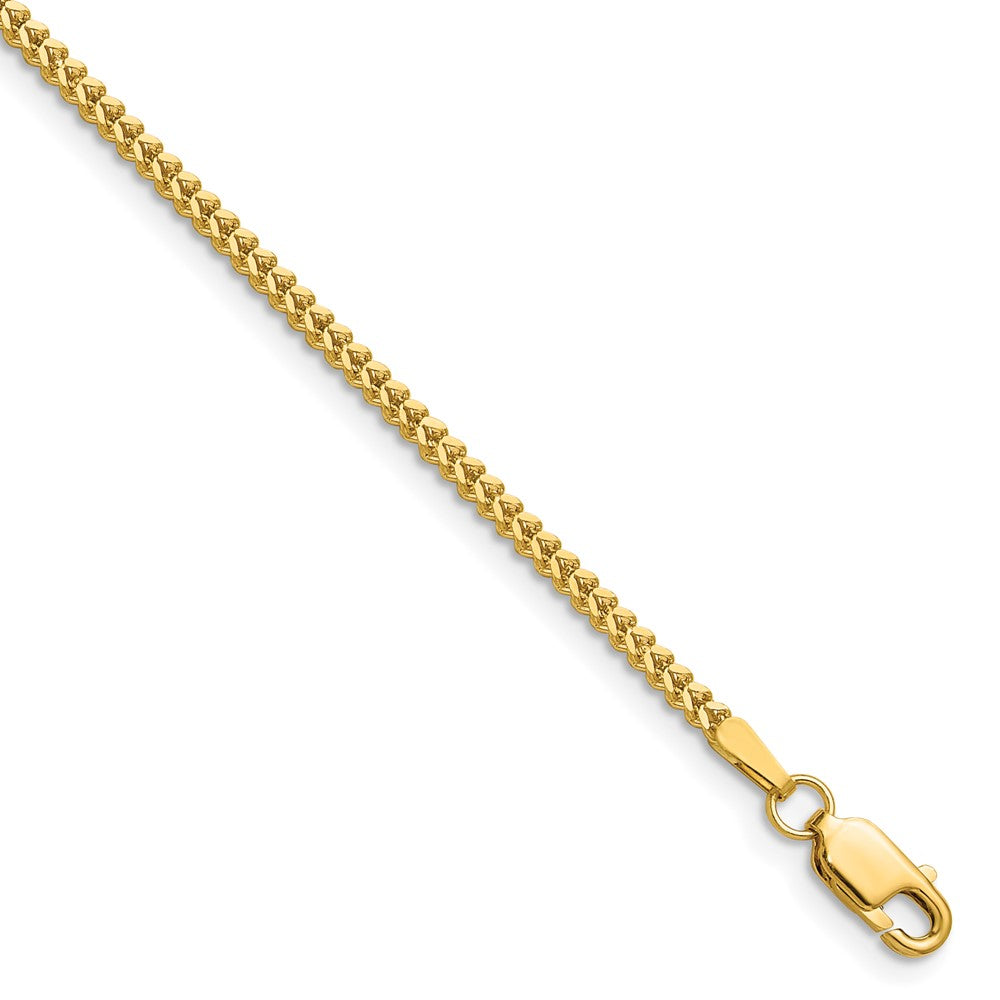 14K 20 inch 1.4mm Franco with Lobster Clasp Chain