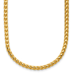 14K 20 inch 3mm Franco with Fancy Lobster Clasp Chain