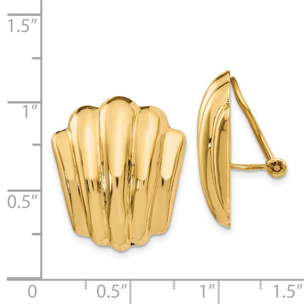 14k Non-pierced Fancy Earrings - 4
