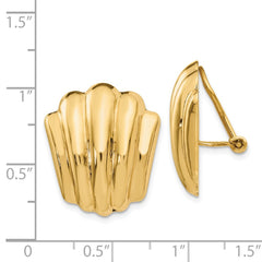 14k Non-pierced Fancy Earrings - 4