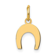 14k Horseshoe Charm - 4