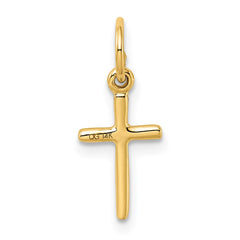 14k Small Cross Charm - 2