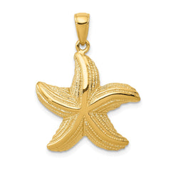 14k Starfish Pendant - 3