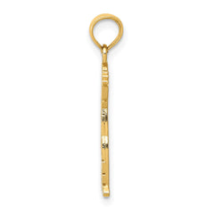 14K Boy Pendant
