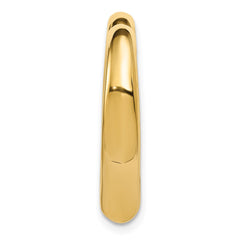 14K Polished Heart Chain Slide - 4
