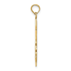 14k #1 DAD Charm - 7