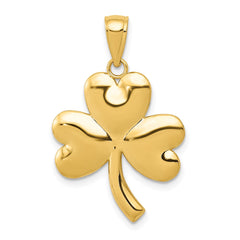 14k Shamrock Charm - 3