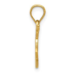 14k Hummingbird Pendant - 3
