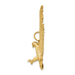 14k Eagle Pendant - 4