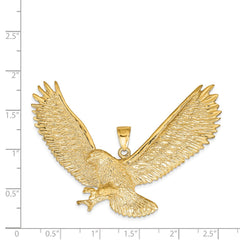 14k Eagle Pendant - 4