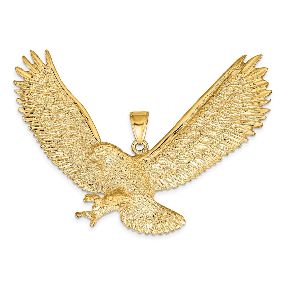 14k Eagle Pendant - 4