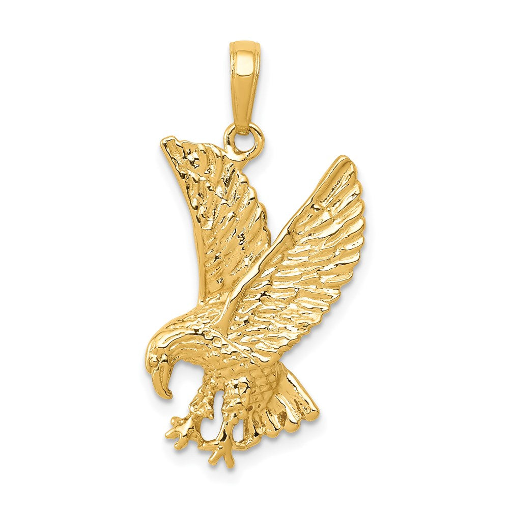14k Eagle Charm - 2