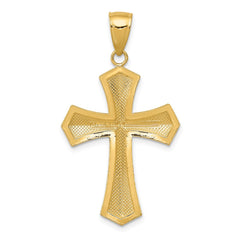 14k Passion Cross Pendant - 11