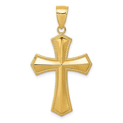 14k Passion Cross Pendant - 11
