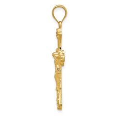 14k Crucifix Pendant - 6