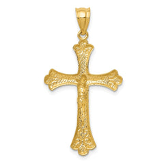 14k Crucifix Pendant - 6