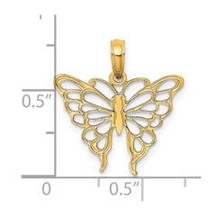 14K Butterfly Charm