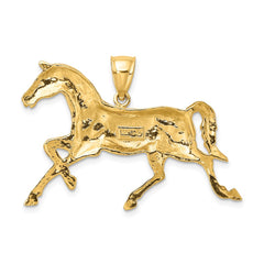 14K Polished Horse Charm - 2